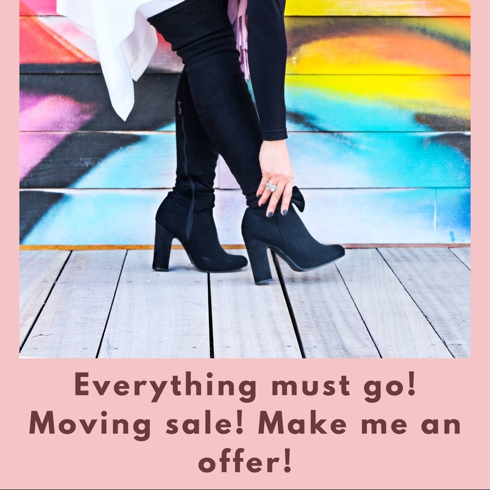 Everything must go this week! Moving Sale!